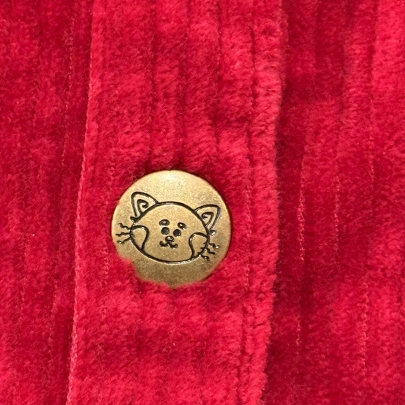 Disney Red Corduroy Skirt with embroidery - Picture 6 of 6
